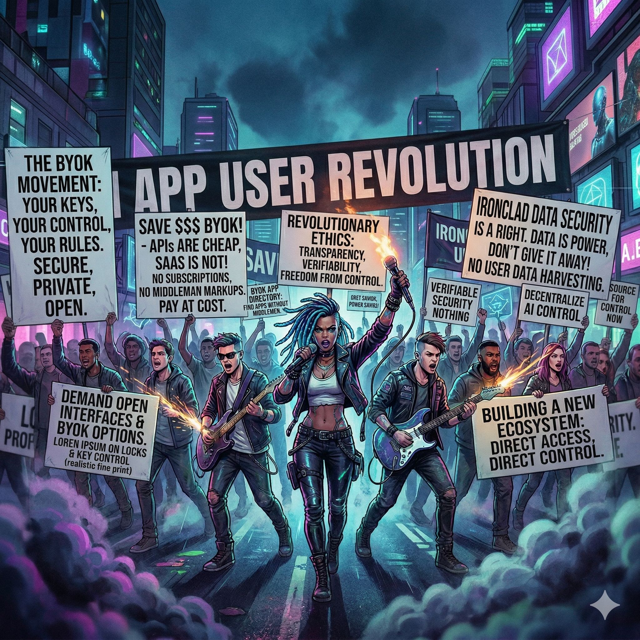 AI App User Revolution — Free BYOK Apps